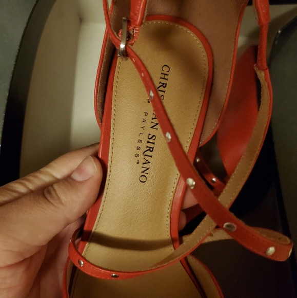 CHRISTIAN SIRIANO HEELS SIZE 10 WIDE - Picture 5 of 13